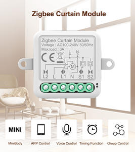 Interruptor de Cortina Inteligente Tuya Zigbee, Controlador Eléctrico Inalámbrico con WiFi para Casa, Hotel, Autocaravana (16A/240V) - Product Image 3