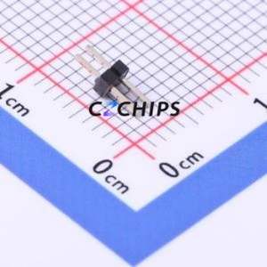 DZ127R-11-02-25 Pin Header Through hole Component (THT),P=1.27mm Connector 1x2P 1.27mm Pin Header Through Hole - Product Image 2