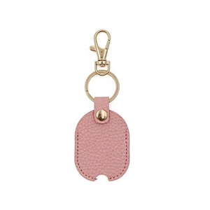 PU Leather Eco-Friendly Durable <b>Key</b> <b>Ring</b> <b>Key</b> Protector Car <b>Key</b> Loop Replacement <b>Key</b> Sleeve Keychain Charm Bag Car Pendant - Product Image 4