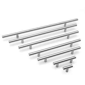 Door Knob Gold Handle Pull T Bar Hollow Stainless Steel <b>Cupboard</b> Handle With Cheap Price - Product Image 5
