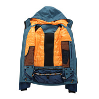 Veste de ski pour homme Alpine PRO, OEM, imperméable, salopette d'hiver personnalisée pour homme, vêtements de sport pour l'hiver, ensemble de vêtements de ski, combinaison de neige