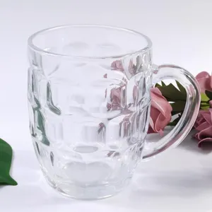 2021 fabrika fiyat yeni stil açık kırmızı çay bardağı parlayan meyve suyu bardağı kristal bira kupası