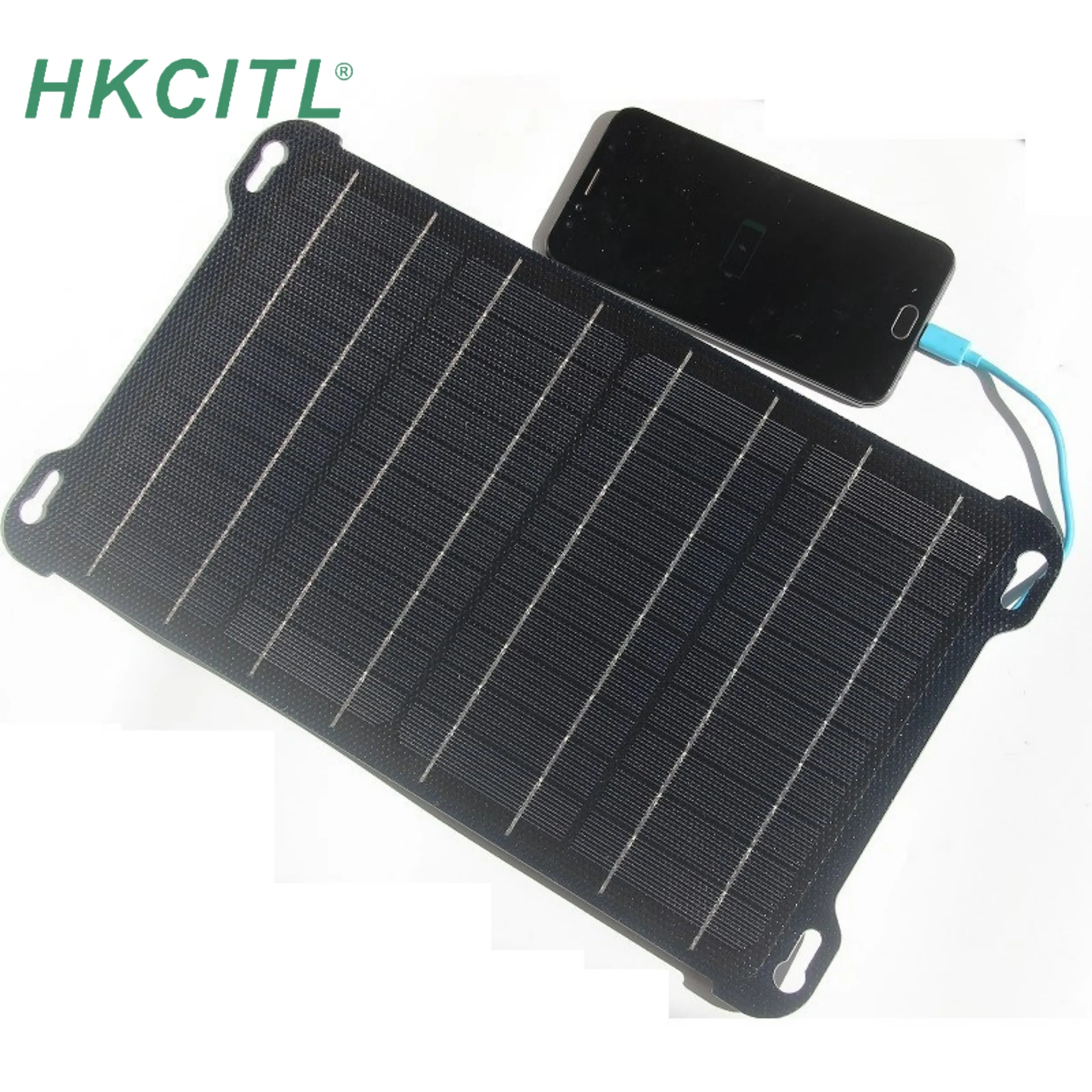 Cargador de energía de panel solar portátil para teléfonos móviles y productos electrónicos con cargador de batería solar 5 en 1 de 3W 8W 6V