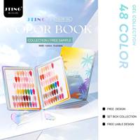 Ensemble de vernis à ongles en gel UV transparent 48 couleurs 15ml, vente en gros d'usine, gel longue durée pour salon et manucure à domicile