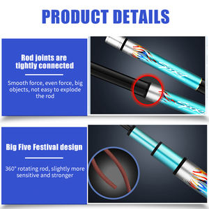 Canne à <span class=keywords><strong>pêche</strong></span> flottante 28-Tune pour gros poissons, adaptée à <span class=keywords><strong>la</strong></span> <span class=keywords><strong>carpe</strong></span> et à <span class=keywords><strong>la</strong></span> <span class=keywords><strong>carpe</strong></span> cruciane - Product Image 3