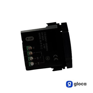Botón de Obturación Inteligente Gloca con Wifi, 110-240V 2A Máx., Control Remoto Integrado, Diseño Minimalista de Plástico para Uso Doméstico - Product Image 4