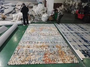 Tapis de sol personnalisé en laine de Nouvelle-Zélande haut de gamme pour salon, décoration textile d'intérieur, design de tapis - Product Image 6