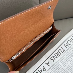 Portefeuille pour <span class=keywords><strong>femme</strong></span> en <span class=keywords><strong>cuir</strong></span> véritable avec logo personnalisable, <span class=keywords><strong>sac</strong></span> à bandoulière pour téléphone portable, <span class=keywords><strong>sac</strong></span> à main pour <span class=keywords><strong>femme</strong></span>, nouveau style, sacs messagers à bandoulière - Product Image 4