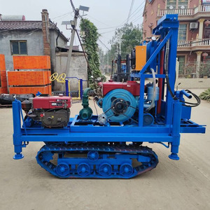 Plataforma de Perforación de Pozos de Agua Pequeña Blue Crawler de 150 m para Perforación en Terrenos Rocosos en México y Marruecos - Product Image 3