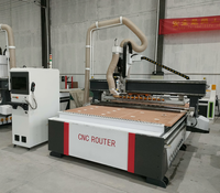 Machines de fraisage CNC 5 axes 2000 x 3000 ATC 5X12 pour le bois, machines de découpe et de perçage CNC pour les plaques de mélamine, produits de meublerie