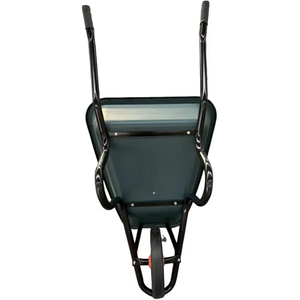 Carriola Elettrica in Plastica per Lavori Pesanti, Capacità di Carico 100kg, Ruote Solide per Cantieri Edili - Product Image 5