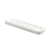 Prise UK avec rallonge et câble de 2/3 m, 110V/220V, 4 prises, marque VEBAN, normes UKCA/GCC