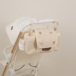 Nouveau design de sac de poussette organisateur sac de changement de couche Caddy bébé sac de poussette
