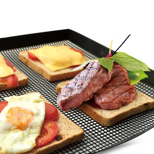 Non Stick <b>Toaster</b> Baskets PTFE Grill Mesh Trays Crisper Bakery Baskets Food Grade WovenBaking Mesh Trays for Oven - Product Image 4