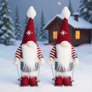 Adornos Navideños de Gnomos de 7 Pulgadas, Hechos a Mano, Estilo Nórdico, Decoraciones para el Hogar, Regalos para Fiestas - Product Image 2