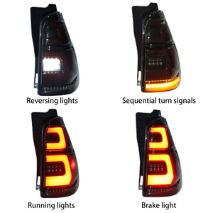 ชุดติดตั้งไฟท้าย LED รุ่น AURON ปี 2003-2009 แบบใส ติดตั้งง่าย 12V 36W 6000K 6000 ลูเมนส์ ไฟท้าย/ไฟเลี้ยวสีแดง รับประกัน 1 ปี - Product Image 4