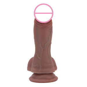Realistische Sex Mannelijke Siliconen Draagbare <span class=keywords><strong>Dildo</strong></span> Voor Vrouwen Hete Verkoop Seksspeeltjes Mannelijke Kunstmatige Penis Enorme Lul Cock - Product Image 4