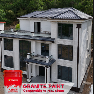 Revestimiento Líquido Acrílico Impermeable Wufushan en Aerosol para Paredes Exteriores de Edificios con Textura de Piedra Natural y Efecto Granito Brillante - Product Image 2
