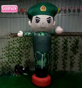 Globo Inflable Gigante Publicitario <span class=keywords><strong>con</strong></span> Forma de Hombre Bailarín, Elegante Payaso Inflable, Bailarín del Cielo, Policía Inflable Personalizado - Product Image 4