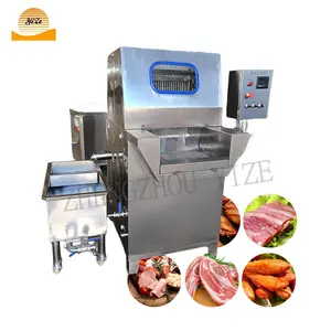 Máquina automática de injetor de agulha para carne fresca, máquina automática de injeção de salmoura para aves