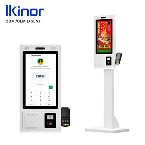 Système <span class=keywords><strong>de</strong></span> kiosque libre-service à écran tactile pour la <span class=keywords><strong>commande</strong></span> <span class=keywords><strong>de</strong></span> restauration rapide et le paiement simplifié avec fonction SDK pour les centres commerciaux - Product Image 4