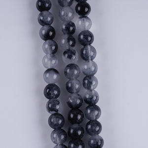 Cuentas Sueltas de Jade Cristalino Redondas de 6-7 mm para Accesorios de Bricolaje, Productos Semiterminados Decorativos para Vendedores Ambulantes - Product Image 3