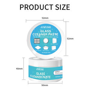 Pâte Nettoyante Industrielle pour Portes de Douche en Verre – Élimine les Taches de Calcaire et les Traces, Brillance Sans Traces, Protection Anti-Buée 300g - Product Image 1