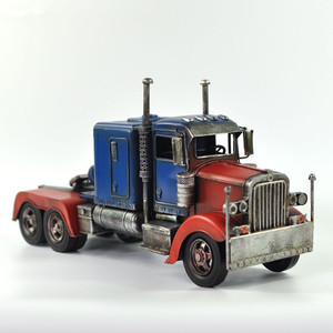 Camion-citerne vintage <span class=keywords><strong>Optimus</strong></span> <span class=keywords><strong>Prime</strong></span> Big Convoy, modèle de camion en métal à vendre, transformateurs <span class=keywords><strong>Optimus</strong></span> <span class=keywords><strong>Prime</strong></span>, tête de camion décorative - Product Image 3