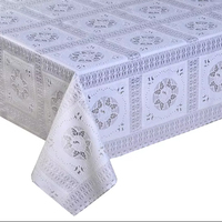 Housses de table imperméables et résistantes à l'huile NR, nappes en PVC, nappes en gros