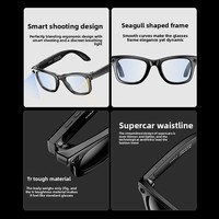 Gafas Inteligentes Unisex 2026 con Cámara, Reconocimiento de Objetos por IA, Asistente de Voz, Llamadas Inalámbricas, Música, Anti-Luz Azul, de Lujo