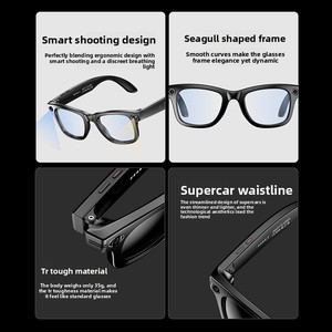 Gafas Inteligentes Unisex 2026 con Cámara, Reconocimiento de Objetos por IA, Asistente de Voz, Llamadas Bluetooth, Música, Anti-Luz Azul, de Lujo - Product Image 2