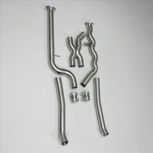 ท่อไอเสียสแตนเลสคุณภาพสูง ปี 2024 สำหรับ BMW M2 G87 3.0T S58 เชื่อมลายเกล็ดปลาสีทอง ใช้งานร่วมกันได้อย่างสมบูรณ์แบบ - Product Image 4