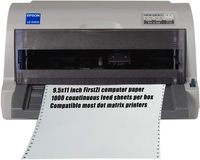 d'ordinateur monocouche d'approvisionnement direct d'usine 241*297mm papier d'ordinateur monocouche ncr papier sans carbone