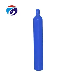 ISO9809-3 Standard 40L 150bar Seamless Steel Carbon Monoxide Gas Bottle With CGA350 Valve And Cap For Export
