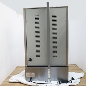 Matériel de cuisine commercial THO, double alimentation (gaz + électrique), machine à <span class=keywords><strong>shawarma</strong></span> à 3 brûleurs en acier inoxydable, grill moyen-oriental - Product Image 3