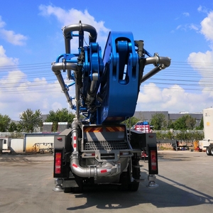 Pompe à béton à flèche JIUHE, marque de qualité, haute efficacité, très demandée, économique, fabrication chinoise, 38 m, camion pompe à béton - Product Image 3