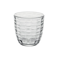 Vaso de agua Bormioli Rocco Mat 29.3 cl, altura 8.5 cm, diámetro 8.5 cm