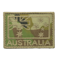 Gros Australie Drapeau Brassard Magique Autocollants Badges Camouflage AMC Broderie Patch avec crochet