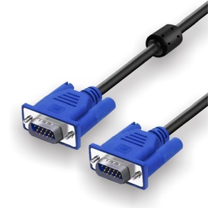 Özel kablo mavi fiş VGA kablosu bilgisayar kablosu VGA (3 + 2) Video kablosu 24 inç ekran VGA bilgisayar bağlantısı destekler 1.5m - Product Image 3