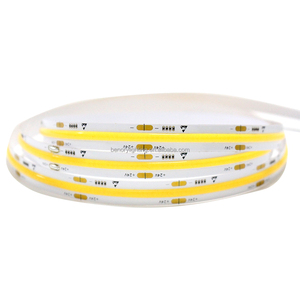 Strip LED COB tanpa titik CRI90, 24V 14W/<span class=keywords><strong>m</strong></span> 624LED/<span class=keywords><strong>m</strong></span> 2700-6500K dapat tunik putih KNX DALI DT8 Loxone PWM Smart Home lampu Strip fleksibel - Product Image 2