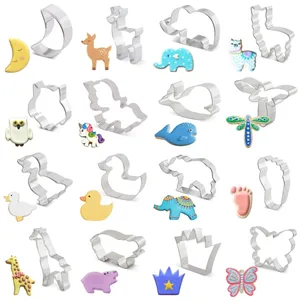 China Cookies Cutter Leveranciers Baby Shower Set Rvs Custom Size Cookie Cutter