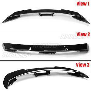 Aileron de coffre arrière style GT pour Ford Mustang S550 2015-2021, extension d'aileron de coffre arrière - Product Image 2
