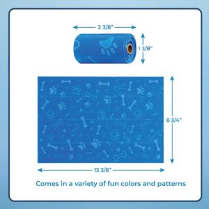 Sacs à déjections canines personnalisés imprimés avec logo pour la distribution au détail et en gros - Product Image 2