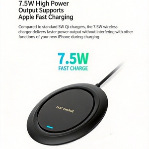 Prix de gros du fabricant, mini chargeur sans fil magnétique à <span class=keywords><strong>induction</strong></span> pour bureau, chargeur universel rapide pour téléphone 10W PD Type-C - Product Image 4