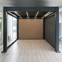 Fenêtres à persiennes de sécurité personnalisées, modernes, européennes, en aluminium, pour chambre à coucher, hôtel, façade extérieure, type vertical, volets faciles
