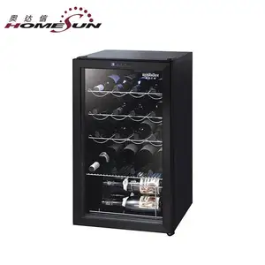 Customizable 32/33/35 Bottle Wine Cooler/18 Inch Wide Under Counter Wine Refrigerator