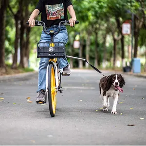 Bicycle Traction Rope Leash Quick Release Dog Bike Leash Dog Exerciser Holder for Outdoor Exercise Dog Walking Essentials