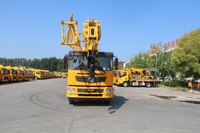 Grue sur camion Dongfeng Changxing, nouvelle grue de 25 tonnes, portée 41 m, moment de charge élevé, garantie 2 ans, moteur principal