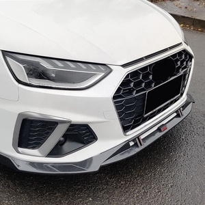 Lèvre avant en fiber de carbone pour Audi A4 2020 2021 <span class=keywords><strong>2022</strong></span> - Product Image 2