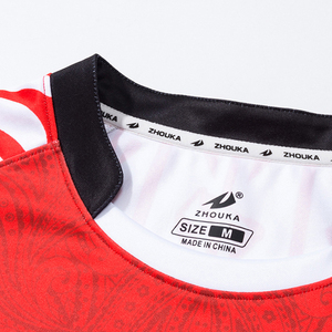 Thailand quality men 100% polyester breathable New Zealand storm American football shirt made of wool - Product Image 3